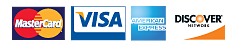 Accepting all major credit cards.